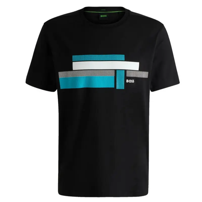HUGO BOSS BLACK T-SHIRT MEN TEE GLAMPING 50538923001