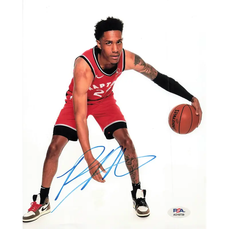 Patrick McCaw signed 8x10 photo PSA/DNA Toronto Raptors Autographed