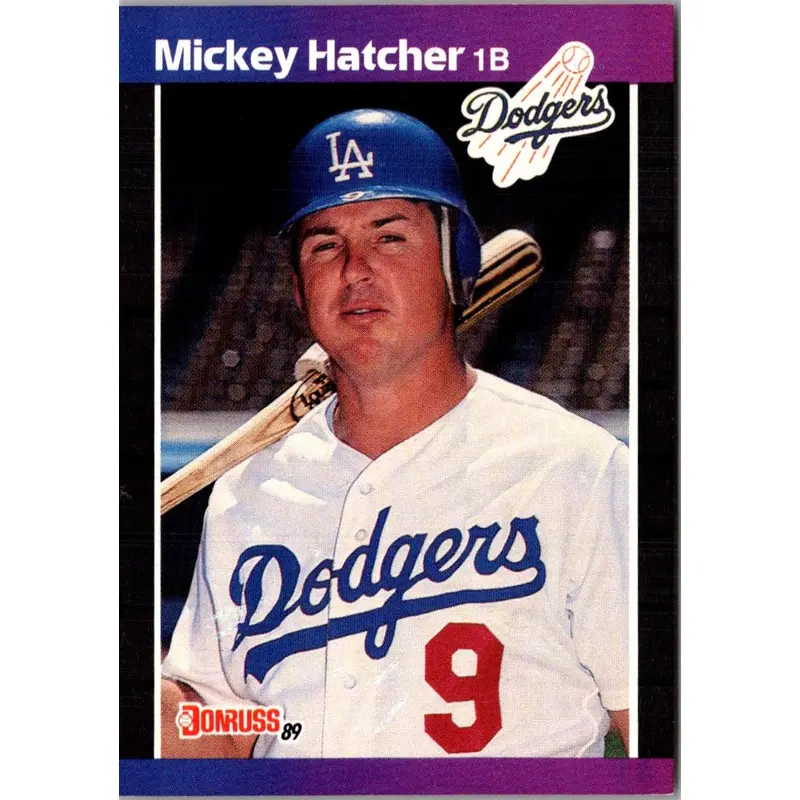 1989 Donruss Mickey Hatcher #346