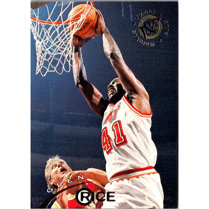 1994 Stadium Club 1st Day Issue Glen Rice #80
