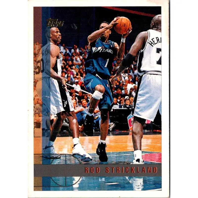 1997 Topps Chrome Refractors Rod Strickland #197