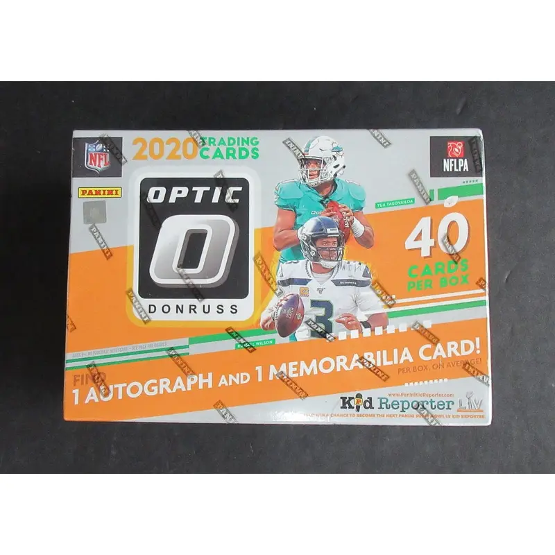 2020 Panini Donruss Optic Football Mega Box(10/4)