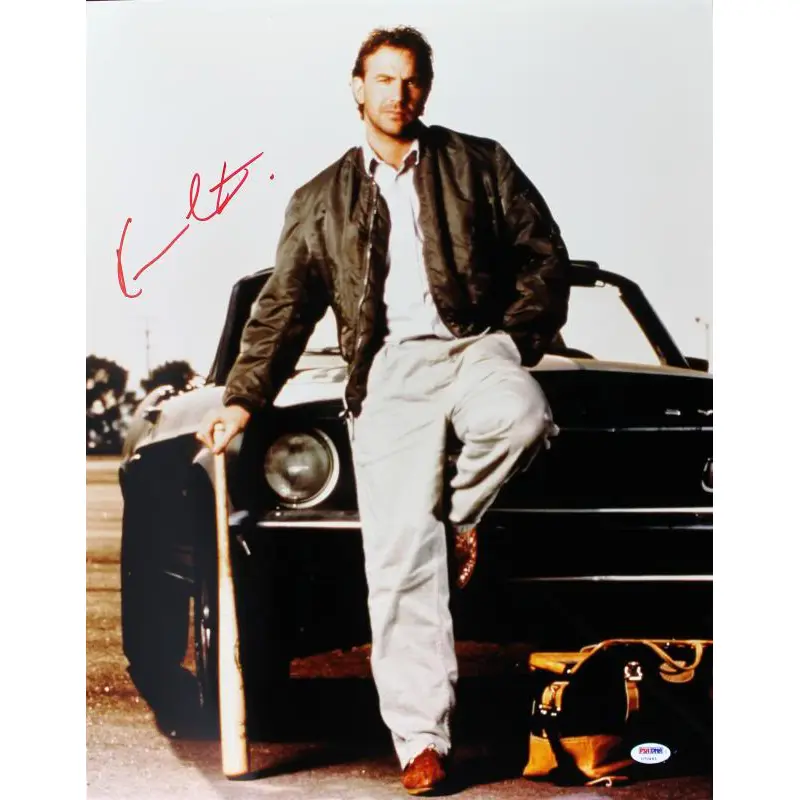 Kevin Costner Bull Durham Signed Authentic 16X20 Photo PSA/DNA #U70493