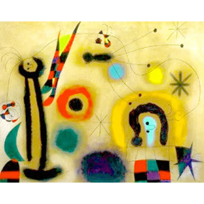 "Libellule aux Aillerons Rouges" by Joan Miro - Eurographics