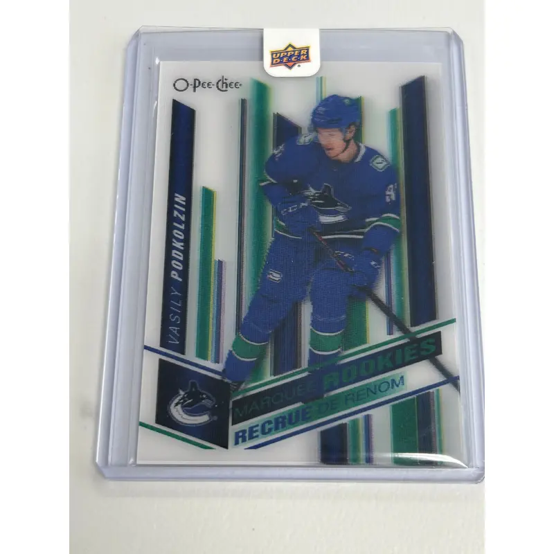 Vasily Podkolzin 2021 Upper Deck OPC 3D Rookie