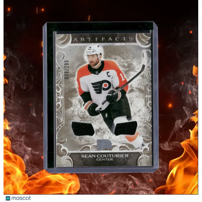 2024-25 Upper Deck Artifacts Sean Couturier Jersey Material Gold 096/299 #65