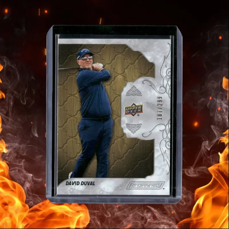 2024 Upper Deck Portfolio David Duval Engrained 187/299 #9