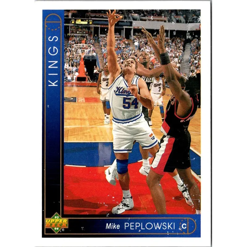 1993 Upper Deck Mike Peplowski #340 Rookie