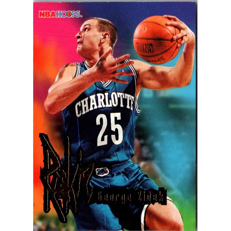 1995 Hoops George Zidek #254 Rookie