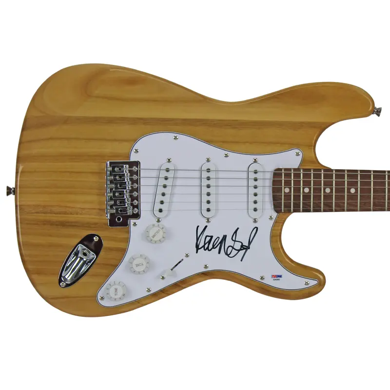 Kate Nash Authentic Signed Natural Electric Huntington Pro Guitar PSA #AB40969