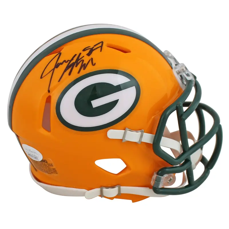 Packers Jace Sternberger Authentic Signed Speed Mini Helmet BAS Witnessed