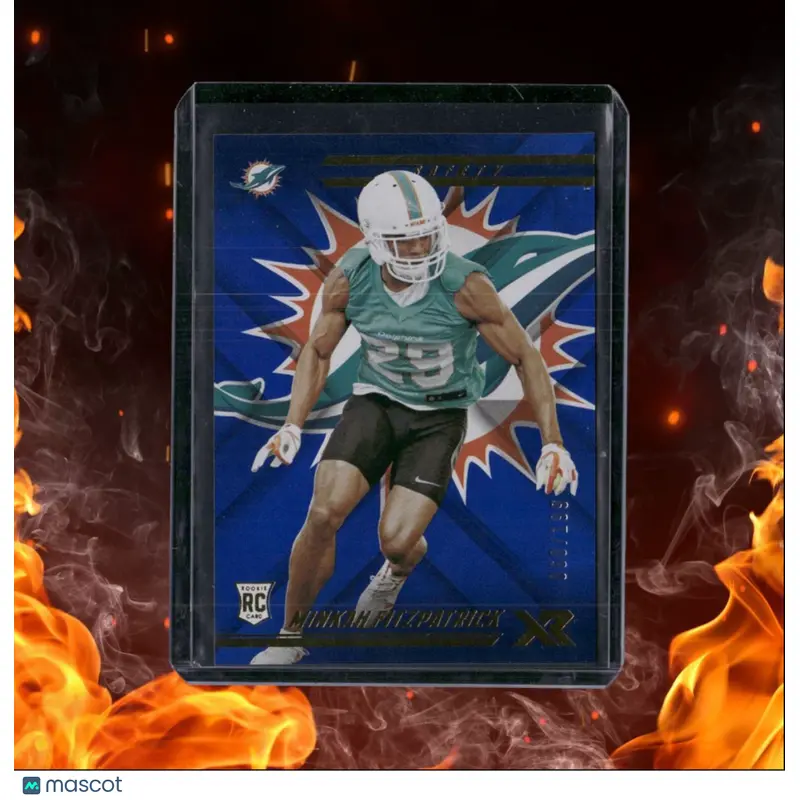 2018 Panini Xr Minkah Fitzpatrick Blue Rookie 060/199 #115