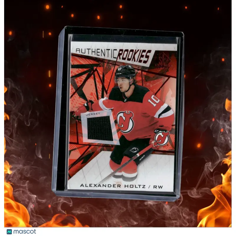 2021-22 SP Game Used Alexander Holtz Jersey Rookie #124