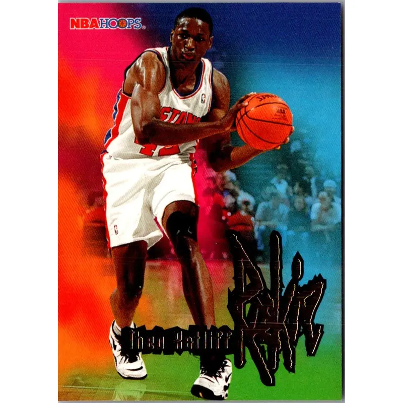 1995 Hoops Theo Ratliff #261 Rookie