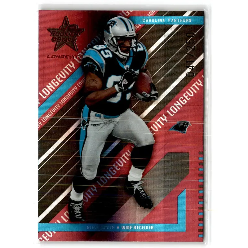 2004 Leaf Rookies & Stars Longevity Steve Smith #16