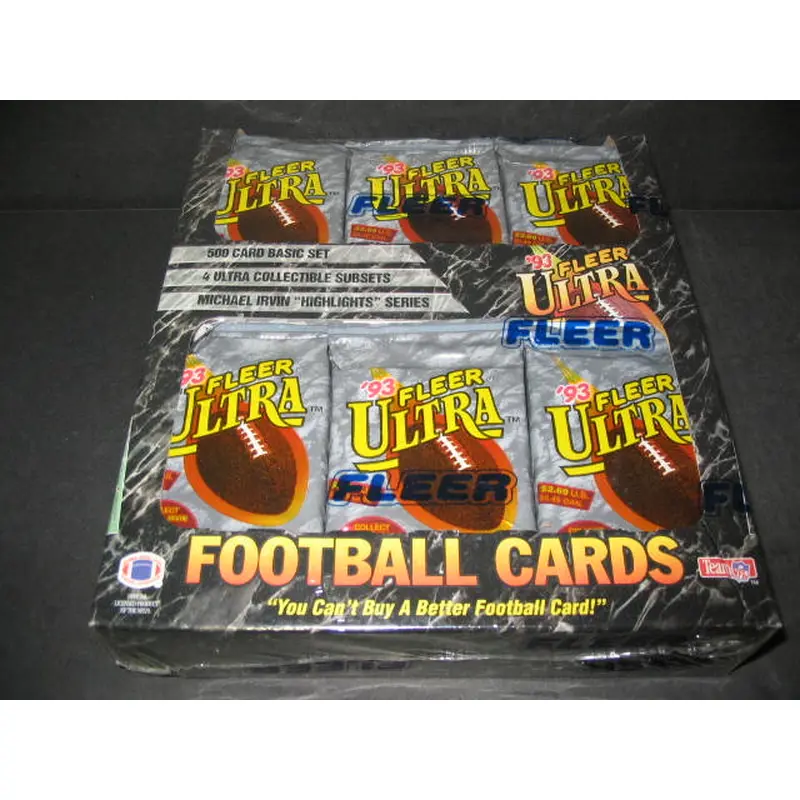 1993 Fleer Ultra Football Box (Magazine)