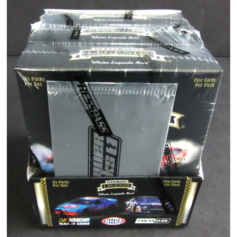 2012 Press Pass Legends Racing Race Cards Box (Hobby)