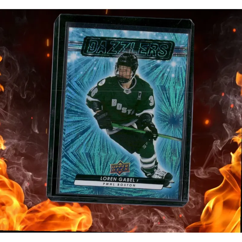 2024-25 Upper Deck PWHL Loren Gabel Dazzlers Blue #DZ-8
