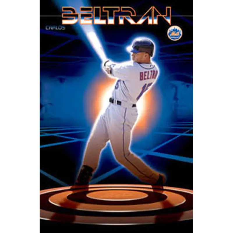 Carlos Beltran "The Zone" New York Mets Poster - Costacos 2005