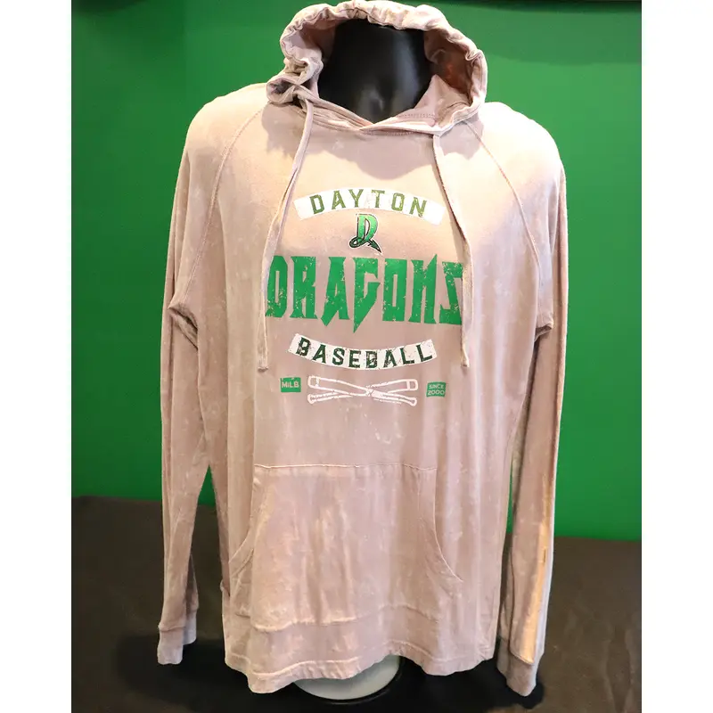 Men's Mineral Washed Hoodie Tee