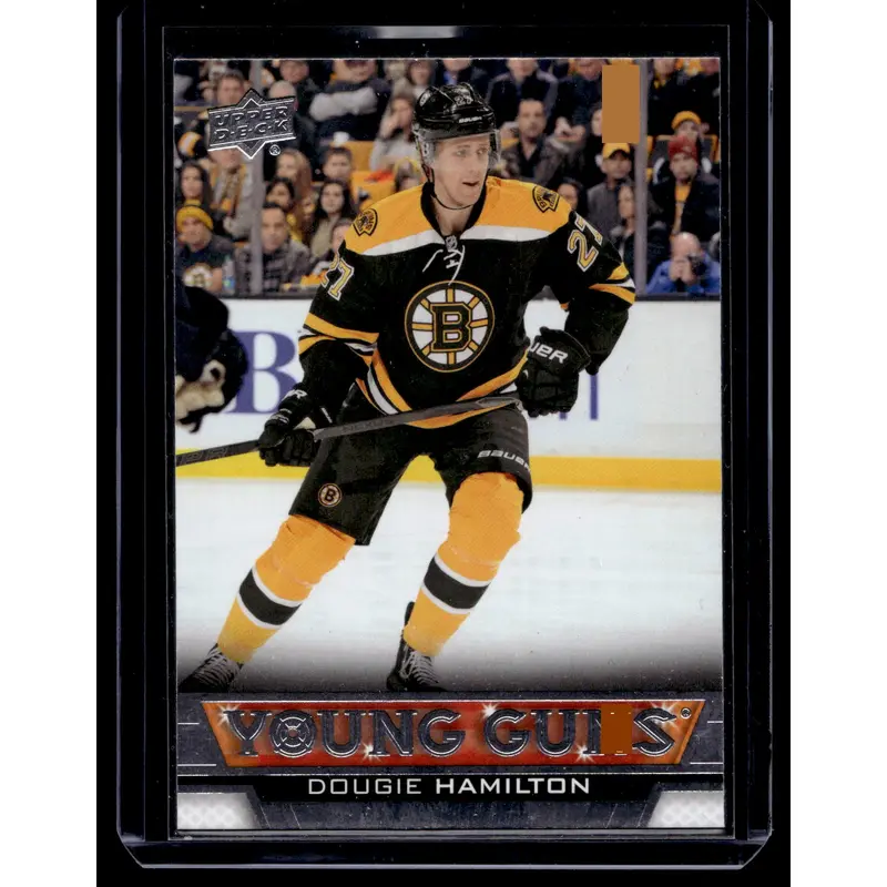 2013-14 Upper Deck Young Guns - Dougie Hamilton #202  RC