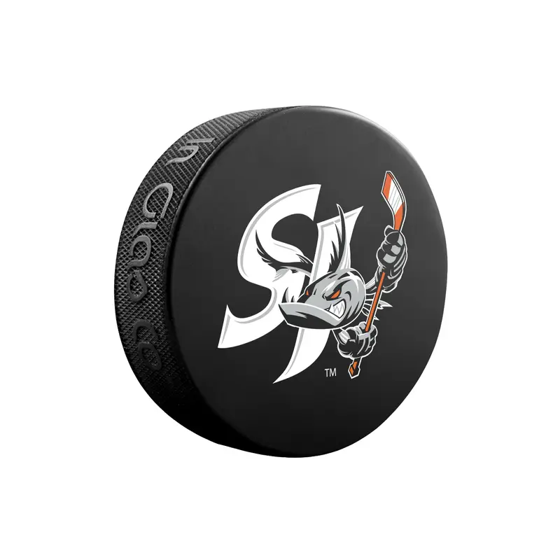 AHL San Jose Barracuda Classic Souvenir Hockey Puck