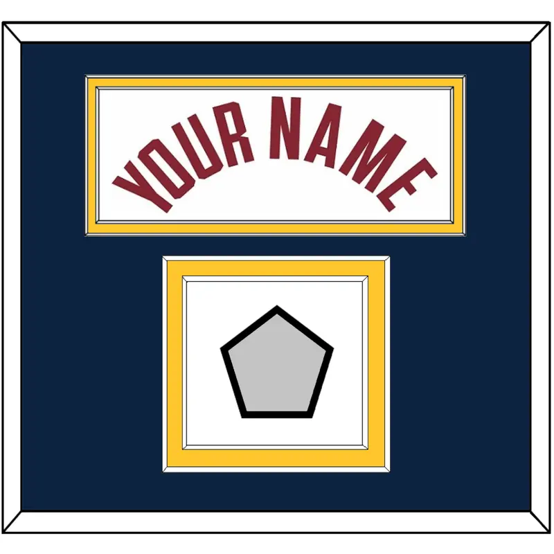 Denver Name & Finals Patch - White Association - Double Mat 2