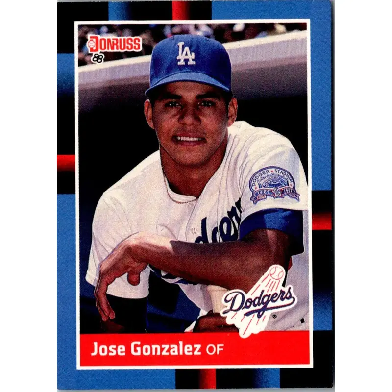 1988 Donruss Jose Gonzalez #341