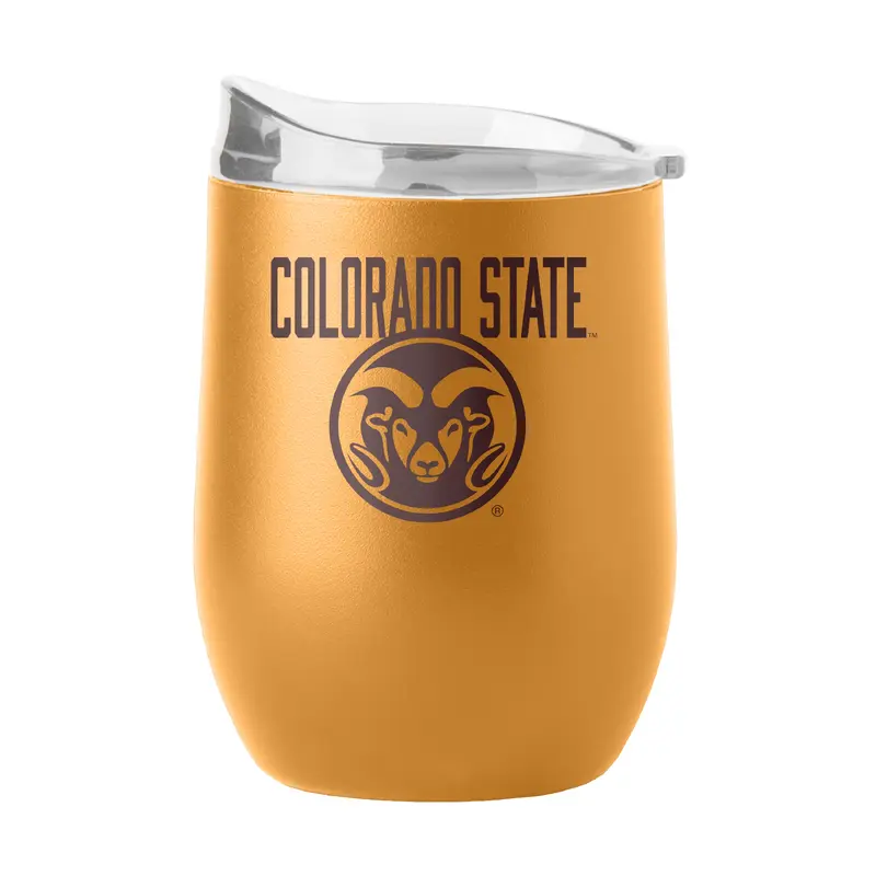 Colorado State 16oz Huddle Powder Coat Curved Bev