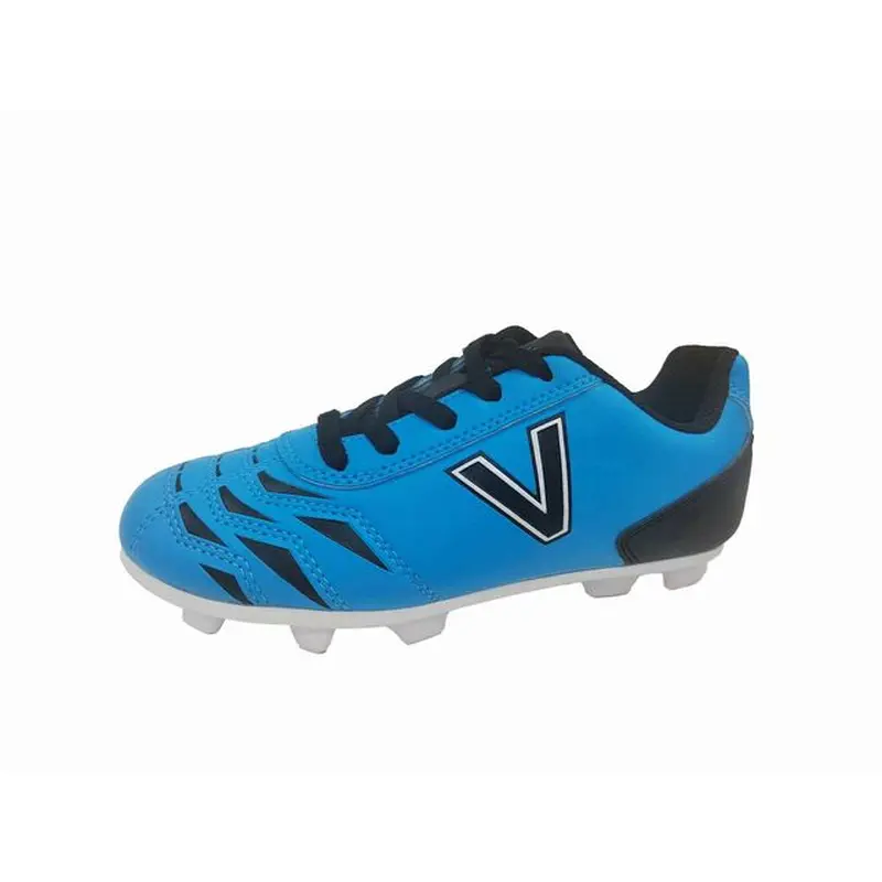 New Victor Sierra Kids Cattura MD Jr Soccer Shoes Blue/Black Size 1.5