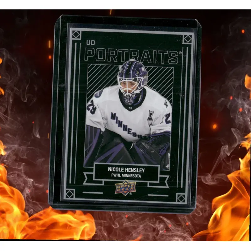 2024-25 Upper Deck PWHL Nicole Hensley UD Portraits #P-13