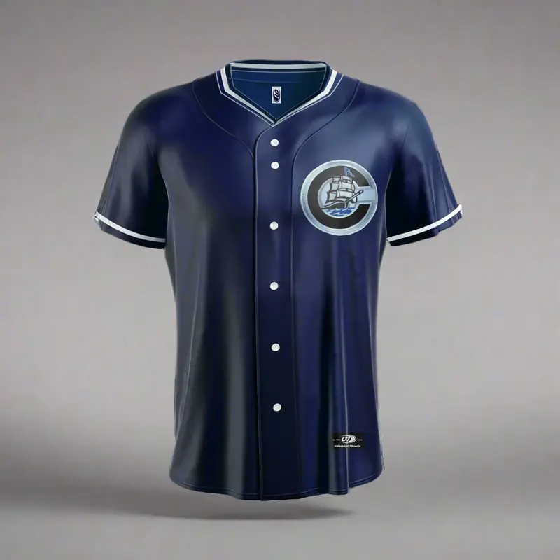 Columbus Clippers OT Sports Navy Retro Jersey