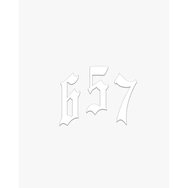 THE (657) VANQUISH PREMIUM DECAL
