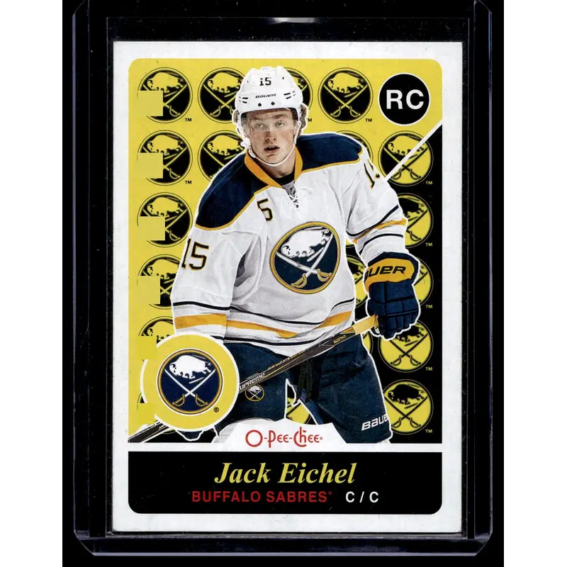 2015-16 Upper Deck - O-Pee-Chee Update - Retro Blank Back - Jack Eichel #U50 RY