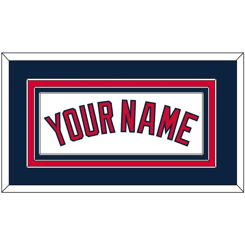 Cleveland Name - Home White - Triple Mat 2