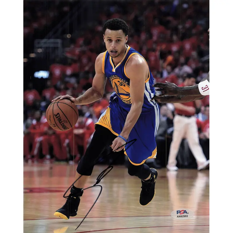 Stephen Curry Signed 8x10 photo PSA/DNA Autographed 8x10 Warriors