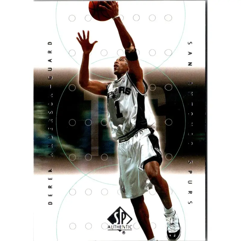 2001 Upper Deck Hardcourt Derek Anderson #75