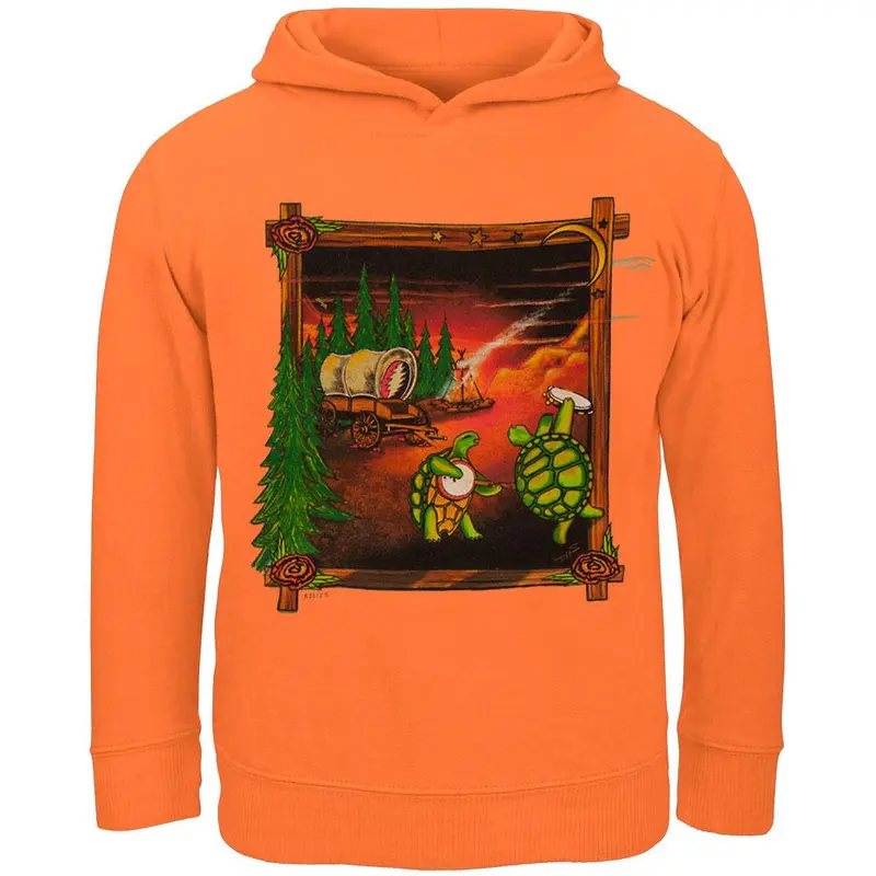 Grateful Dead - Covered Wagon Manderin Toddler Hoodie