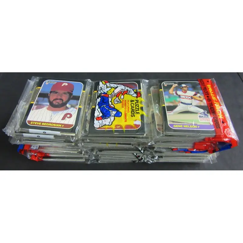 1987 Donruss Baseball Unopened Rack Pack (Lot of 12)