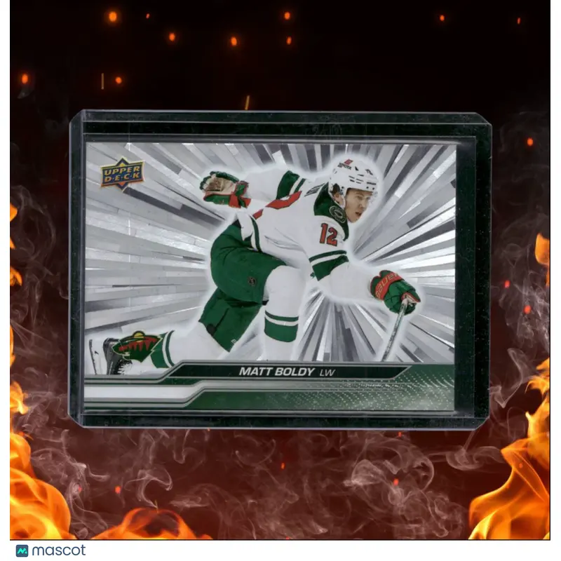 2023-24 Upper Deck Matt Boldy Outburst Silver #89