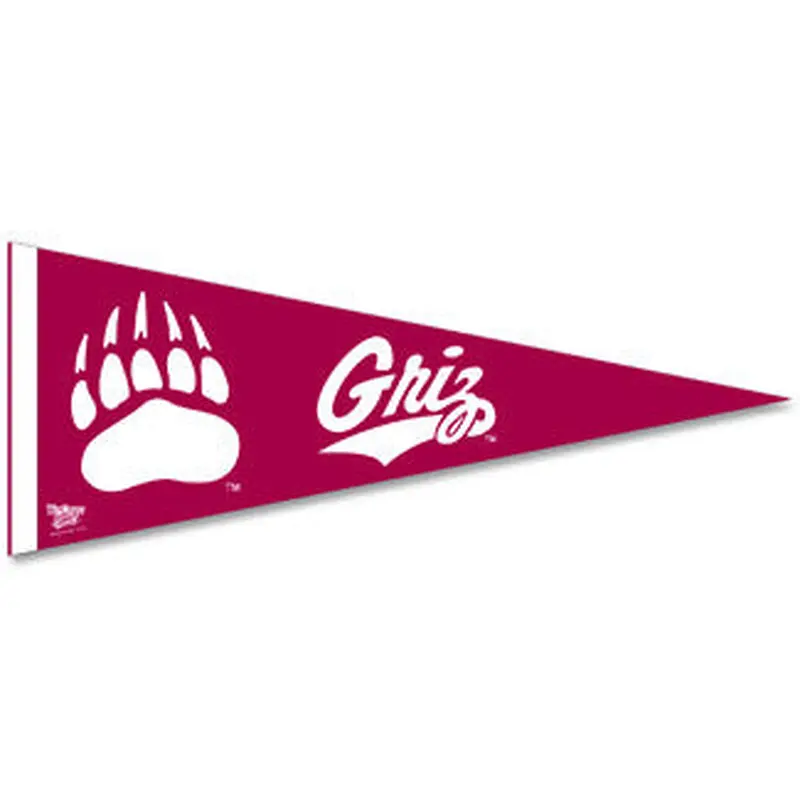 Montana Grizzlies "Griz" Premium Felt Pennant - Wincraft Inc.