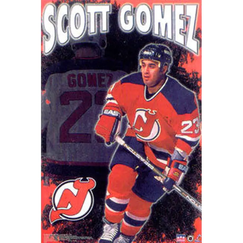 Scott Gomez "Action" New Jersey Devils Poster - Starline 2000