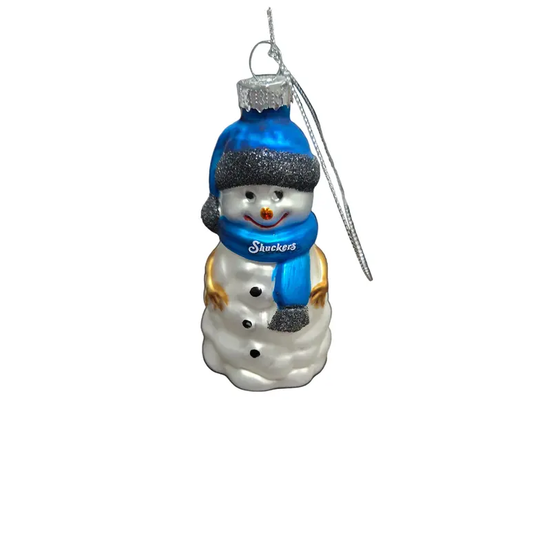 Shuckers Snowman Ornament