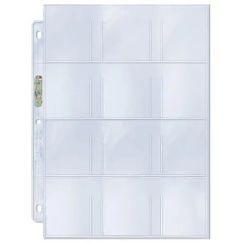 ULTRA PRO PLATINUM 12-POCKET PAGES Box (100)