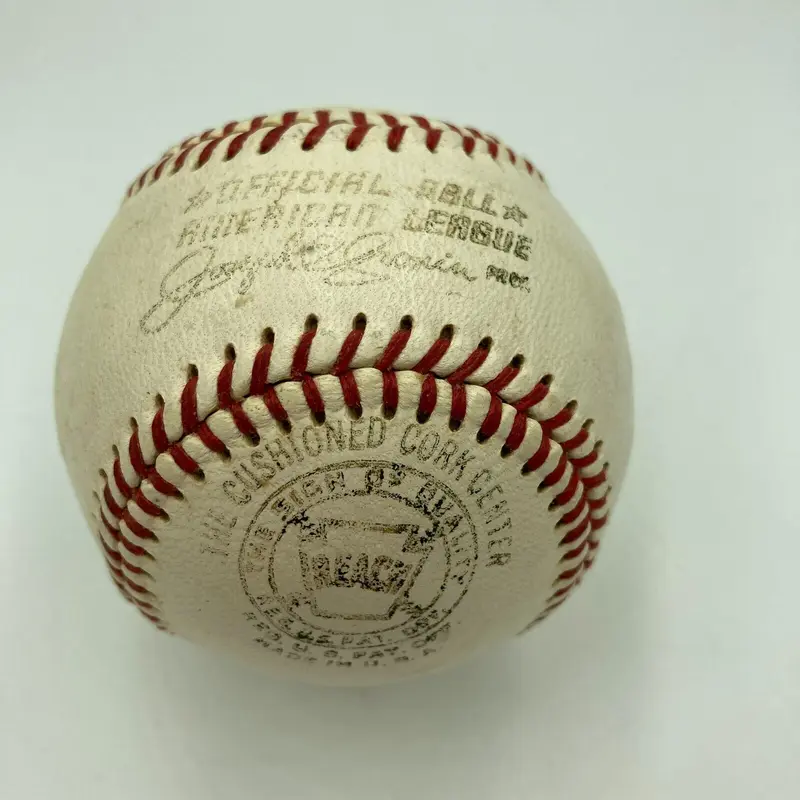 1950's-1960's Joe Cronin Official American League Baseball Not Signed