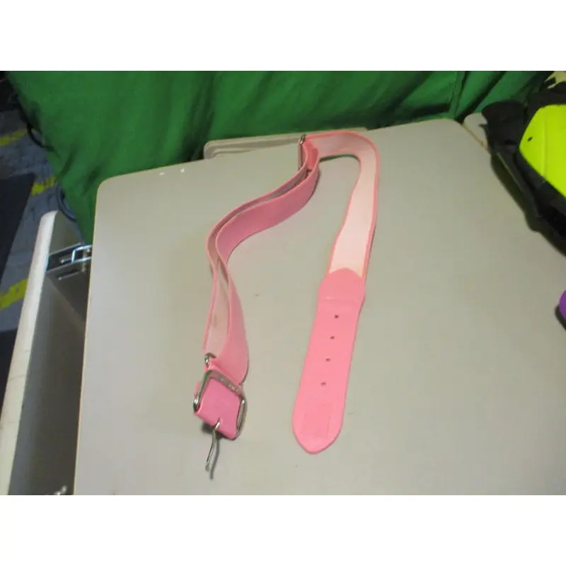 Used All Star Pink Adult Baseball Belt