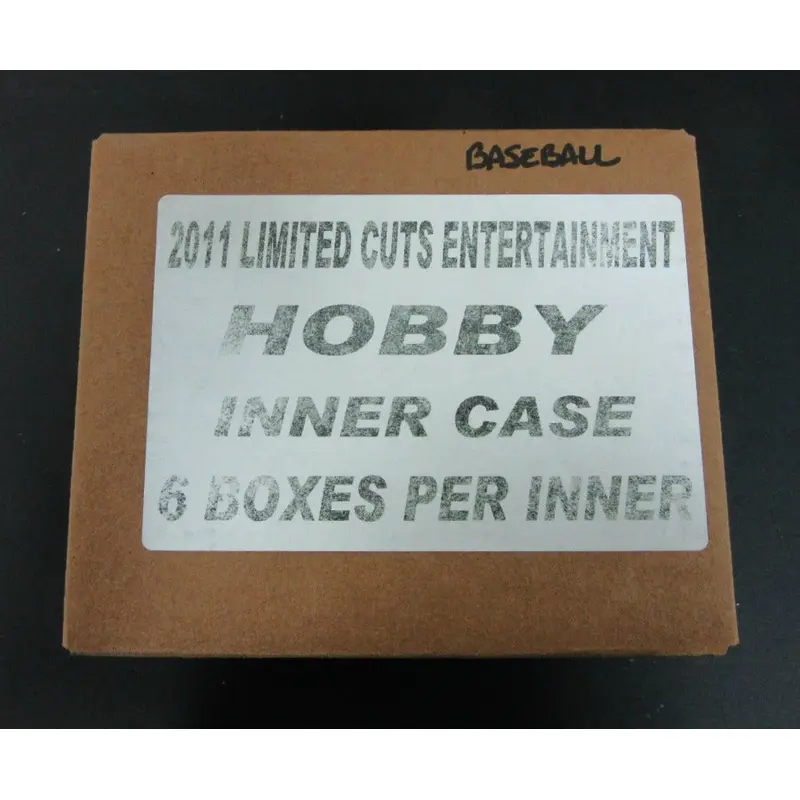 2011 Panini Limited Cuts Entertainment (Baseball) Case (Hobby) (6 Box)