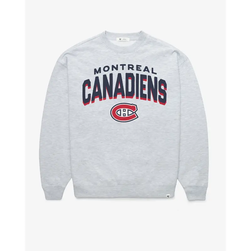 MONTREAL CANADIENS CAMPUS ARCH CLOUD '47 OVERSIZED CREW WOMENS
