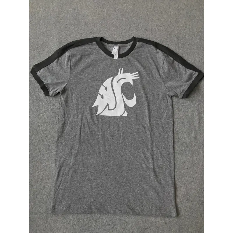 WSU Grey Men's Short Sleeve Shirt
