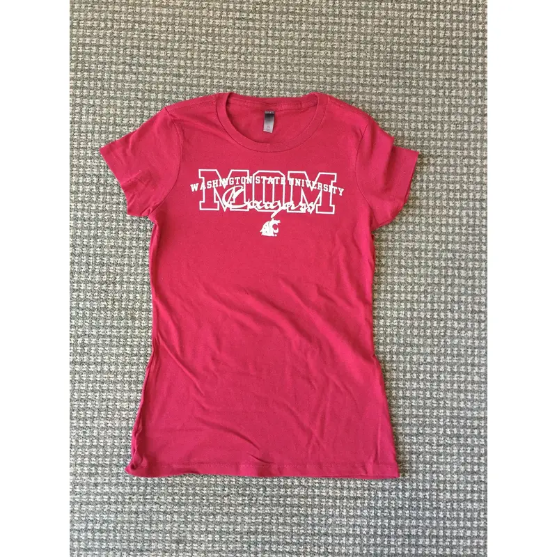 WSU Mom's Crimson T-Shirt